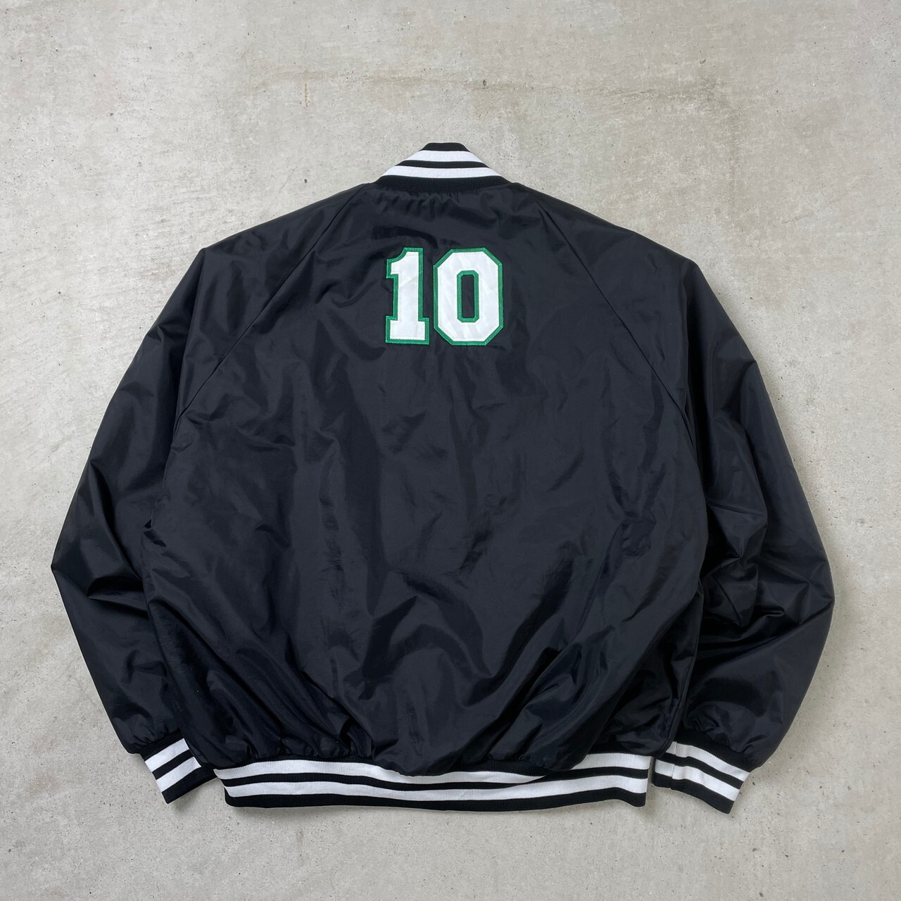 90年代 USA製 ASW JACKET ナイロン スタジャン チーム キルティング 