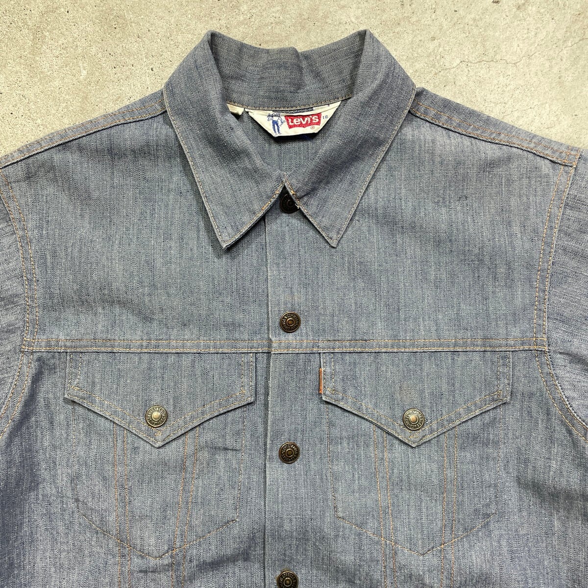 70年代 USA製 Levi's リーバイス 70705 2513 サドルマンタグ