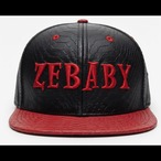 ZEBABY RED CRACKED LEATHER CAP（税込み）