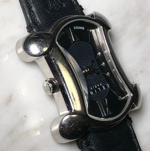 CELINE quartz watch "macadam"