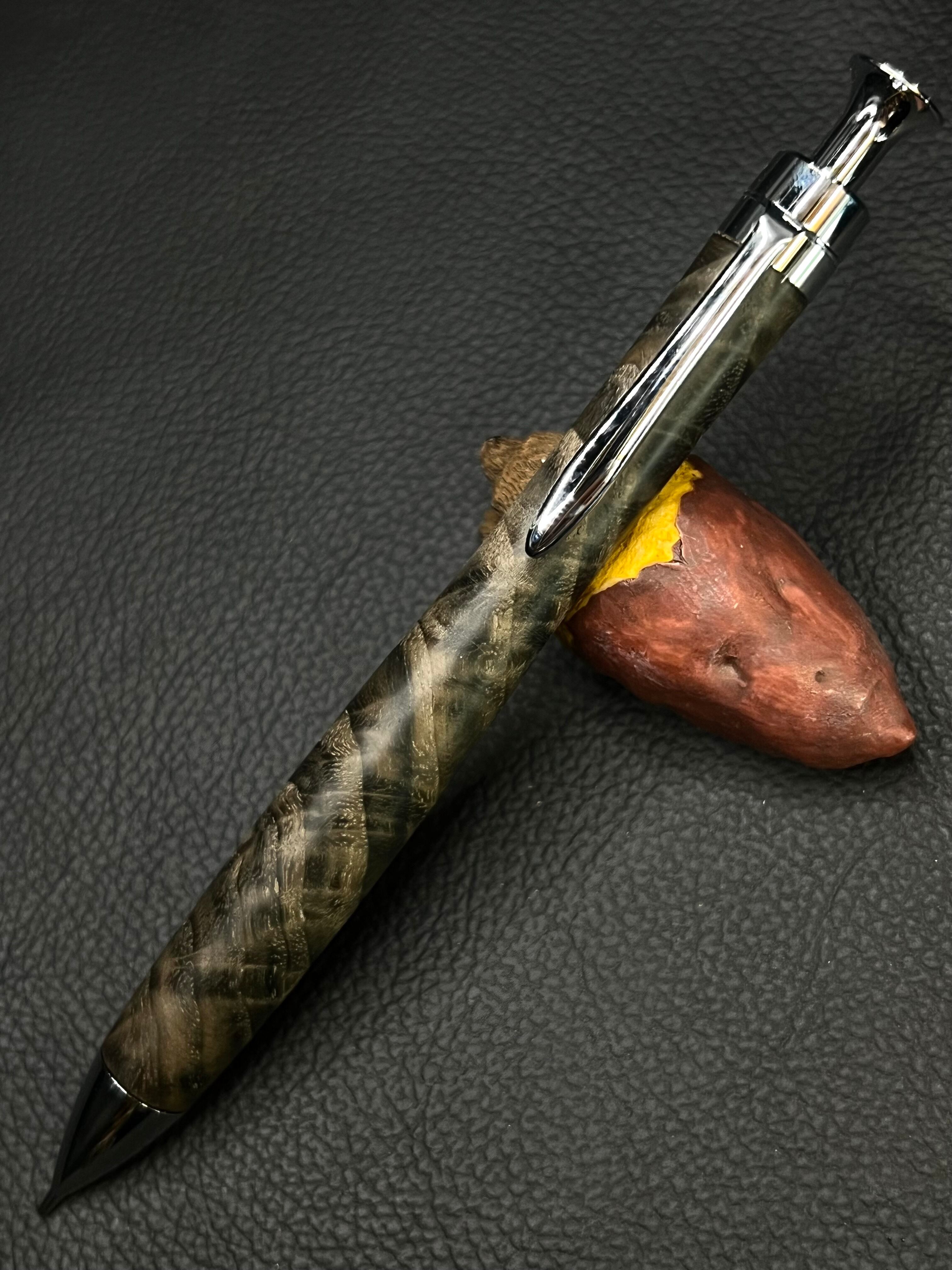 こぶた工房　ザンビア血檀　シャープペンシル　新品未使用 27 極上＋花梨紅白 0.3mmシャープペンシル | こぶた工房