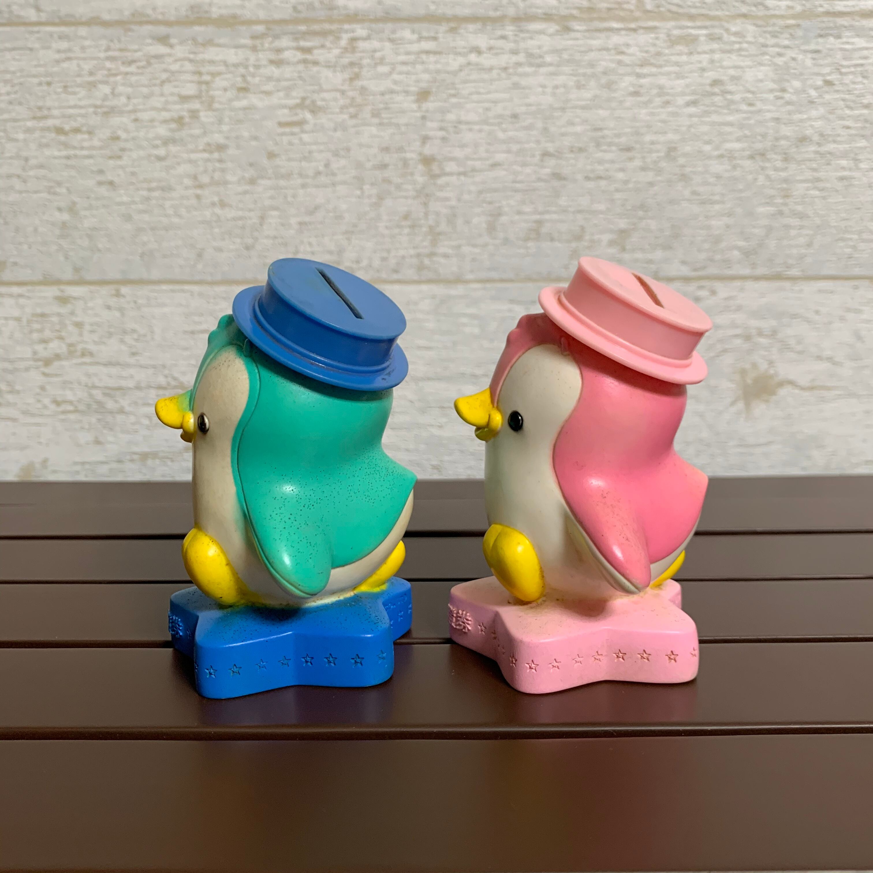 ペギーポップ×山一証券 サンリオ 当時物 ソフビ貯金箱 2個 | RETRO 