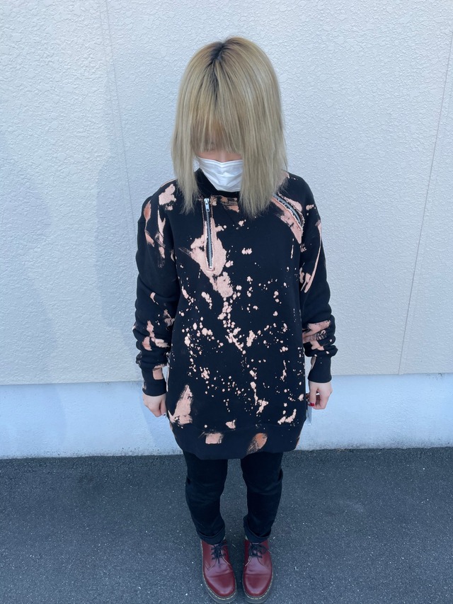 UNFINISHEDブリーチジップトレーナー