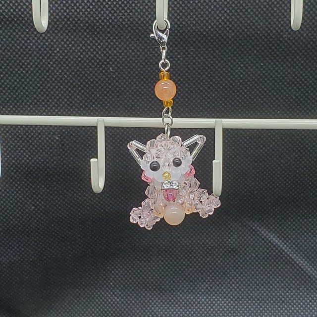 幸運と元気をもたらすシルバニアファミリーの赤ちゃんフェネックのビーズアクセサリー