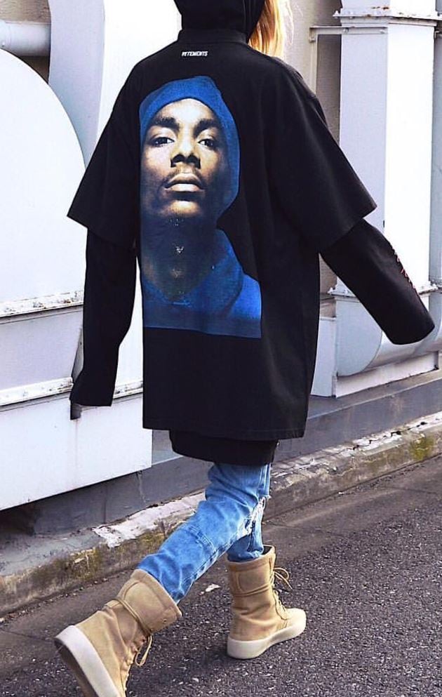 16AW★VETEMENTS ヴェトモン snoop dogg スヌープドッグ バックプリント オーバーサイズ Tシャツ | SOHOO  powered by BASE