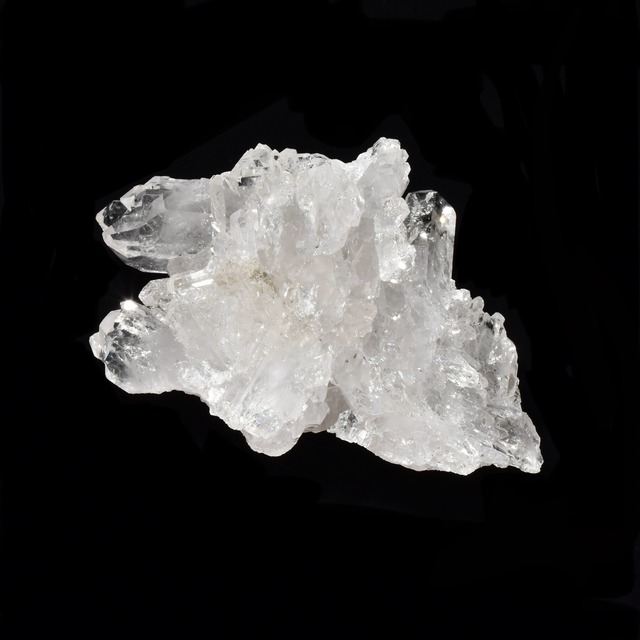 《虹入り》高品質!水晶クラスター(ゼッカクリスタル)ブラジル ゼッカ・デ・ソウザ産 ZQ12