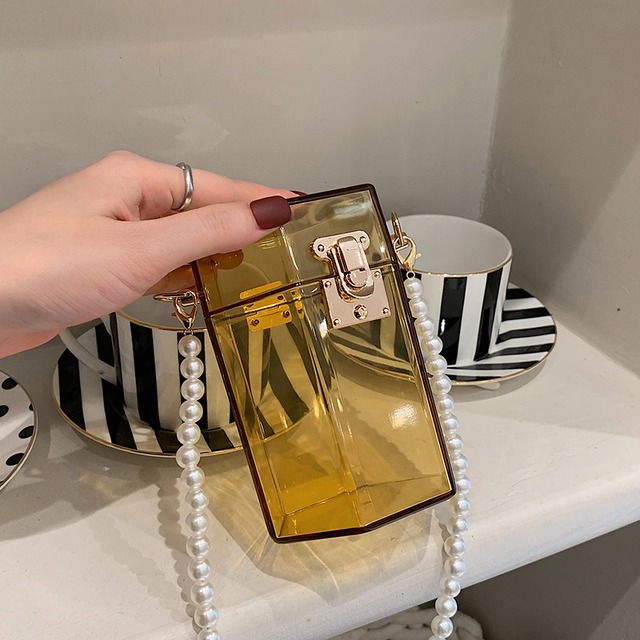 サマーミニチェーン パール 夏物 真珠 メッセンジャーバッグ Tiancai_Wing_Bag44693251183