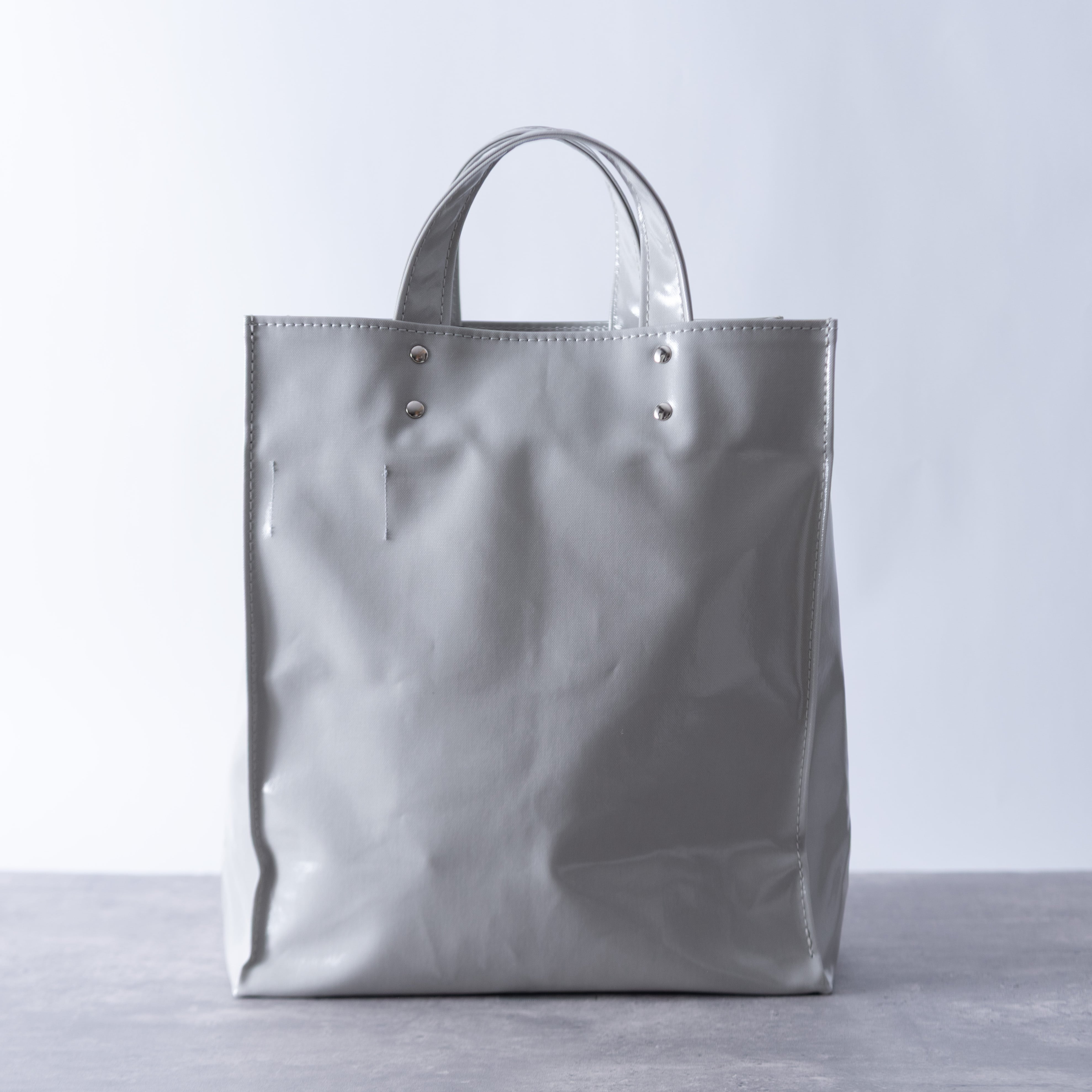TEMBEA│PAPER TOTE MEDIUM ICE-GREY｜テンベア｜ペーパートート