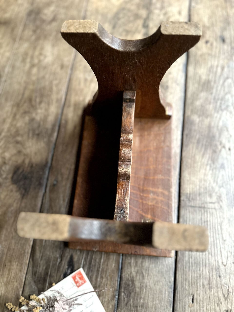 木製 踏み台 ステップ台 脚長 | Brocante de La Cocotte （フランス