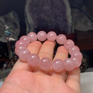 K☆マダガスカル産・ディープローズクォーツ ブレスレット