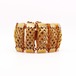 60s USA vintage gold braided bracelet