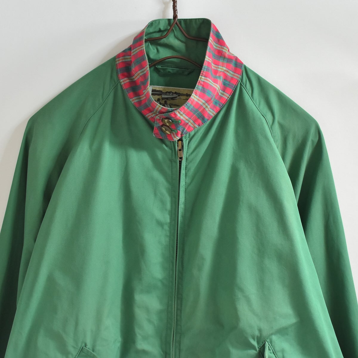 80~90s IVY LEAGUERS CLUB グッドフェード 雰囲気系 スウィングトップ ジャパンヴィンテージ ジャンパー アウター ブルゾン メンズLサイズ