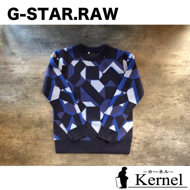 G-STAR.RAW/ジースターロウ/MIMESIS R KNIT L/S