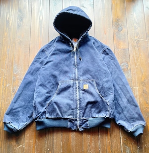 90s Carhartt ACTIVE JACKET・ Made in Mexico・ Color  Navy・Size  Large Regular