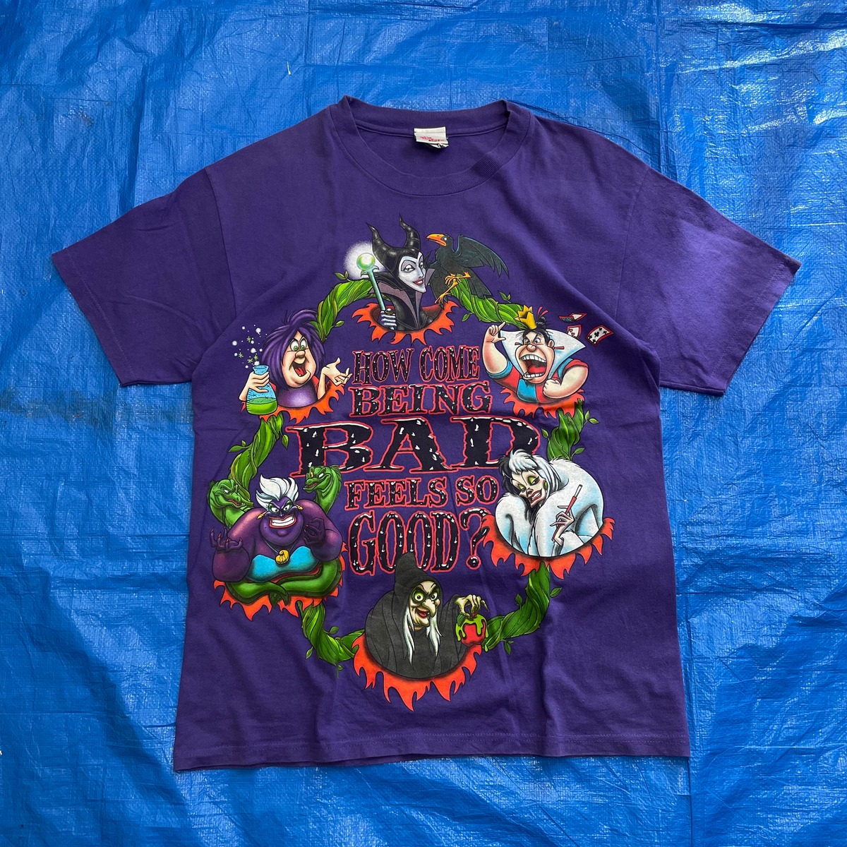 90s ディズニー ヴィランズ Tシャツ | 古着屋 芥