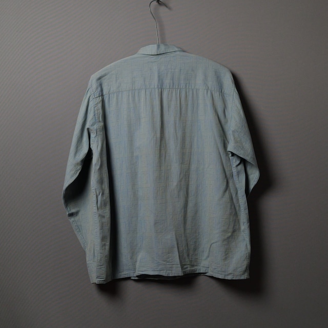 [Mr.marc]   architectural grid shirt