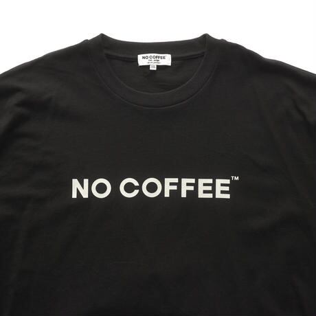 NO COFFEE Tシャツ黒M kyne ノーコーヒー
