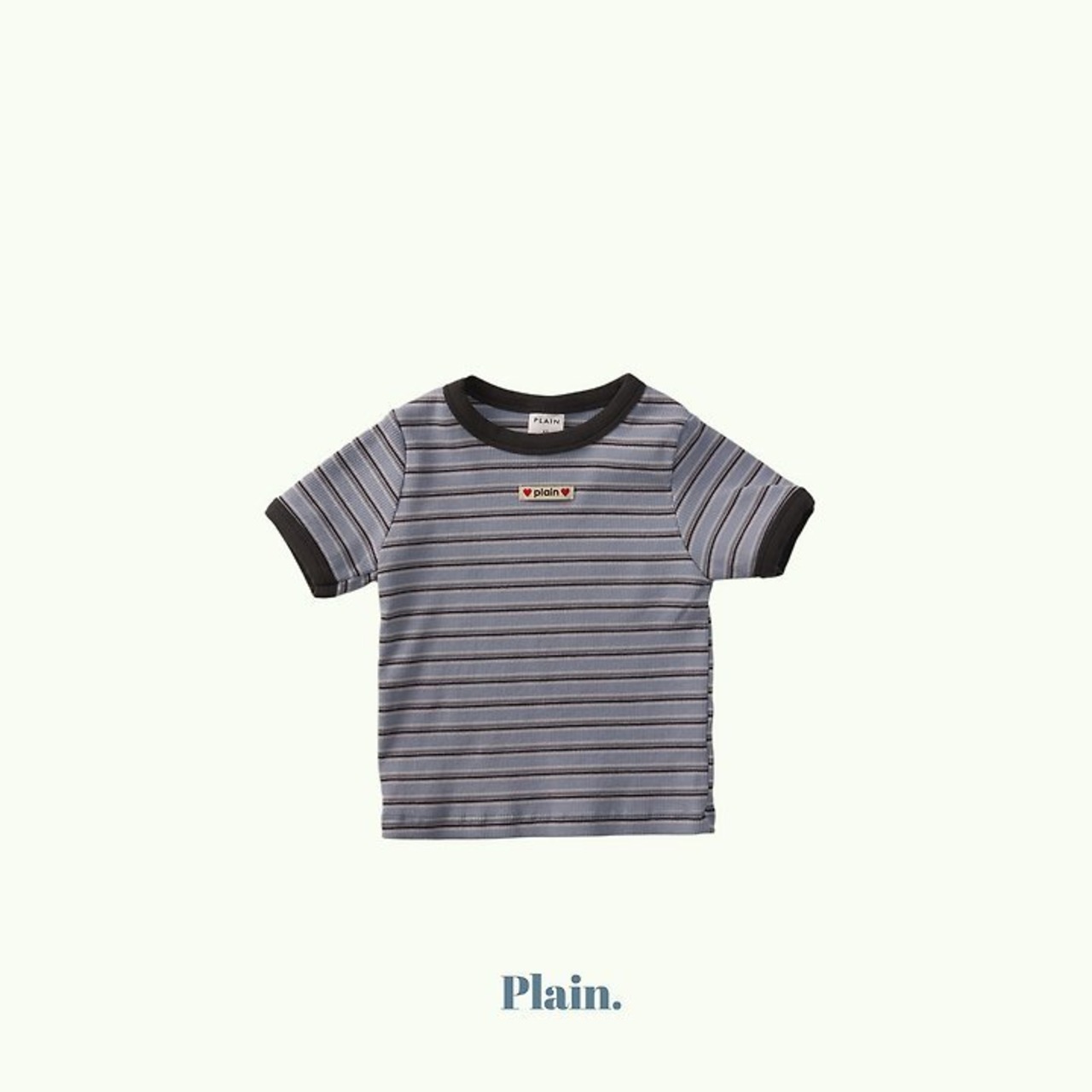 【取寄/韓国直送】Plain. 26/SM ストライプリンガーTシャツ｜夏服｜韓国子供服