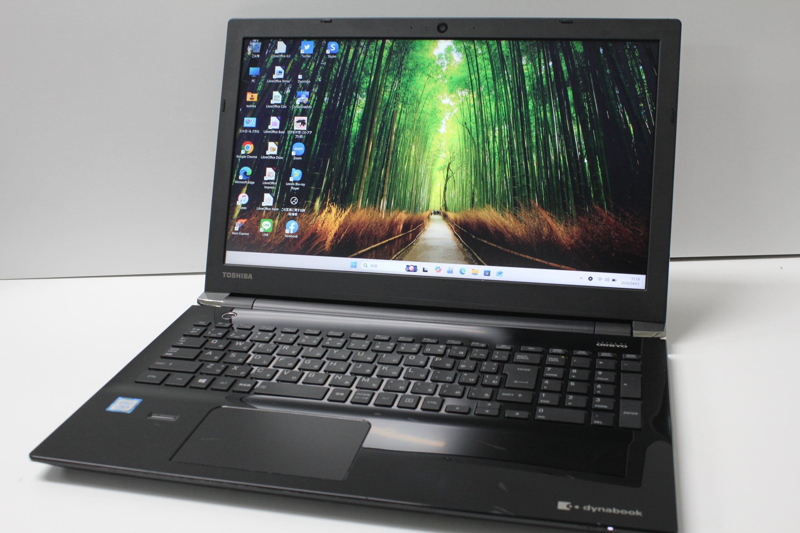 中古ノートPC】東芝〈dynabook T65/DG〉Intel core i7/SSD512GB/メモリ