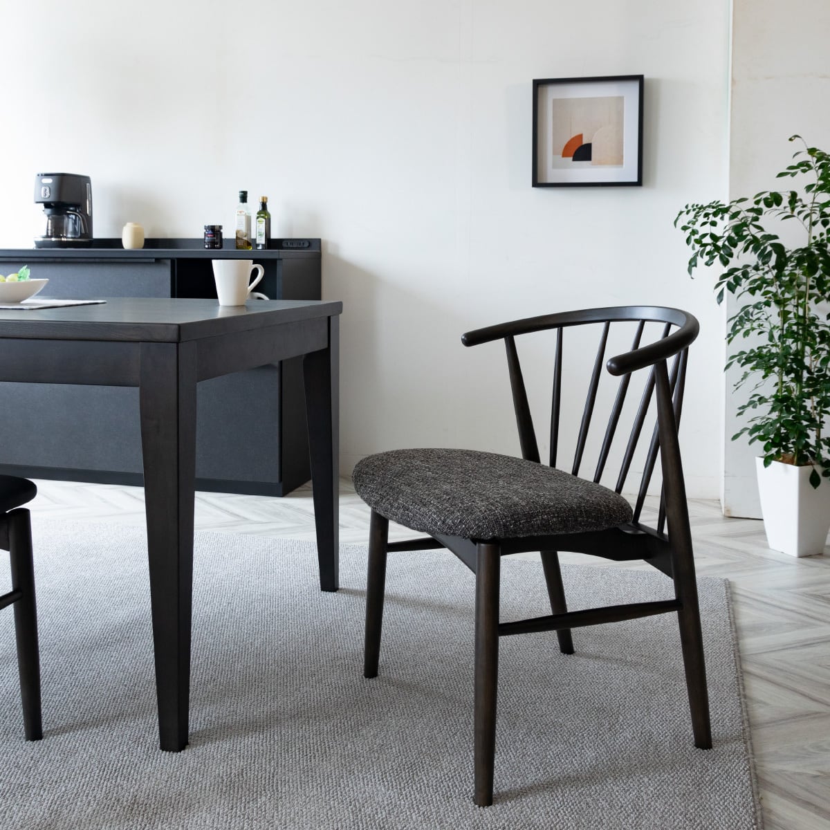 カバー無し】ダイニングチェア チェア 1脚 単品 天然木 ウッド