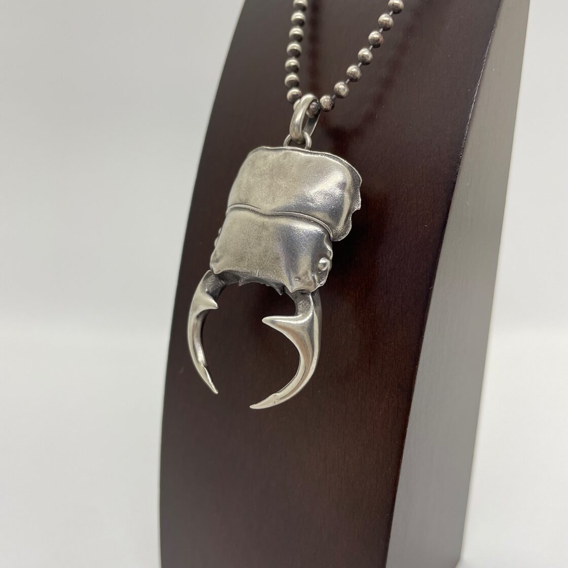 クルビデンスオオクワガタ ペンダントトップ シルバーアクセサリー 