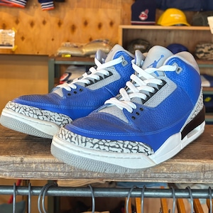【NIKE】AIR JORDAN 3 RETRO VARSITY ROYAL ナイキ エアジョーダン3 レトロ バーシティロイヤル スニーカー メンズ 28.5cm CT8532-400