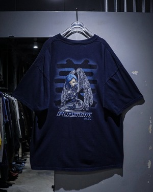 【add (C) vintage】90's “PLASTIK” Special Graphic Vintage T-Shirt