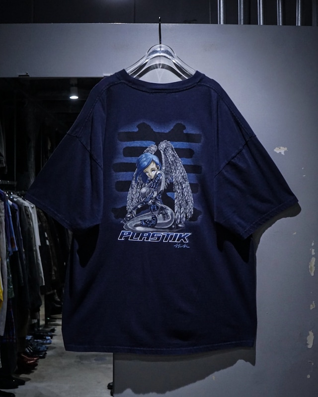 【add (C) vintage】90's “PLASTIK” Special Graphic Vintage T-Shirt