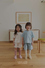【取寄/韓国直送】LALALAND 26/SM （Kids）ポイントハーフパンツ｜夏服｜韓国子供服