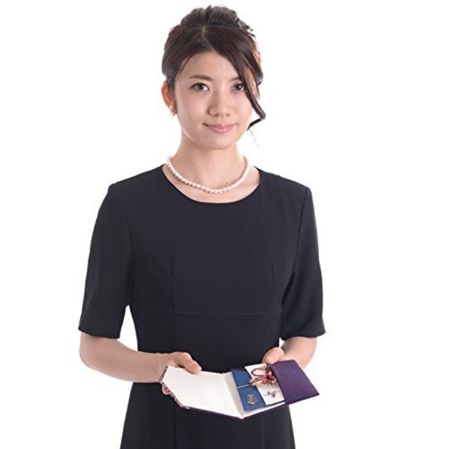 【2022最新】小花ちりめん金封 ふくさ 袱紗 日本製 ムラサキ センター折 冠婚葬祭 慶弔両用 結婚式