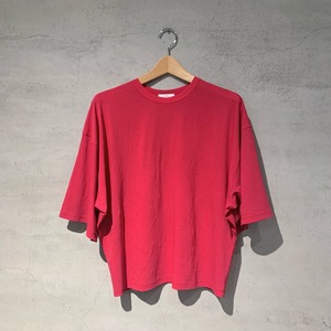 【ATON】SHRINK FRESCA JERSEY WIDE SLEEVE T-SHIRT/KKAGLM0408