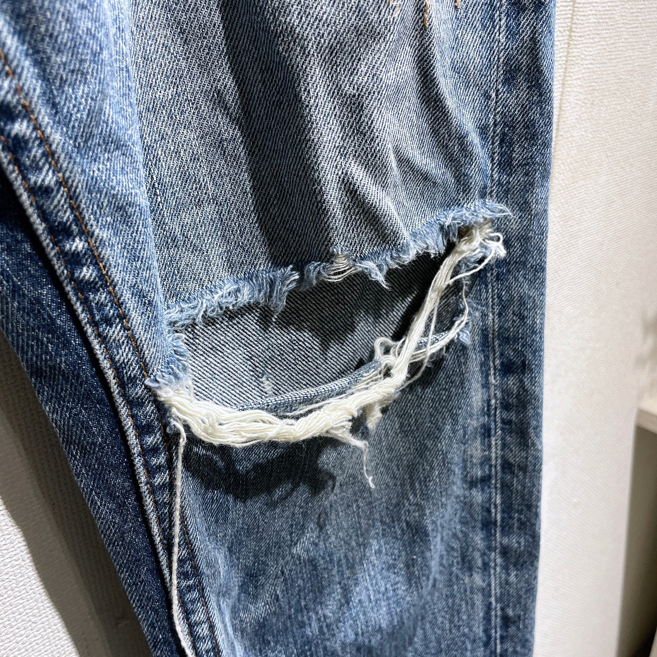 ” Denim & Supply Ralph Lauren ” Special Rag processing Denim pants