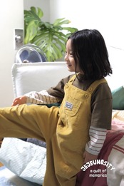 【取寄/韓国直送】JEJEUNOSITY  コーデュロベルオーバーオール｜秋服｜韓国子供服｜26/AT