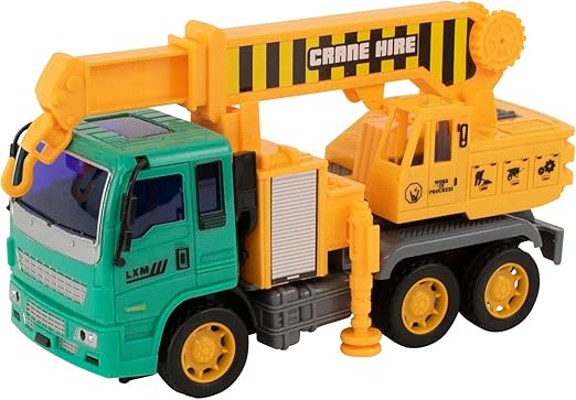 マルカ(Maruka) フリクション走行クレーン車 おもちゃ 車 3才以上