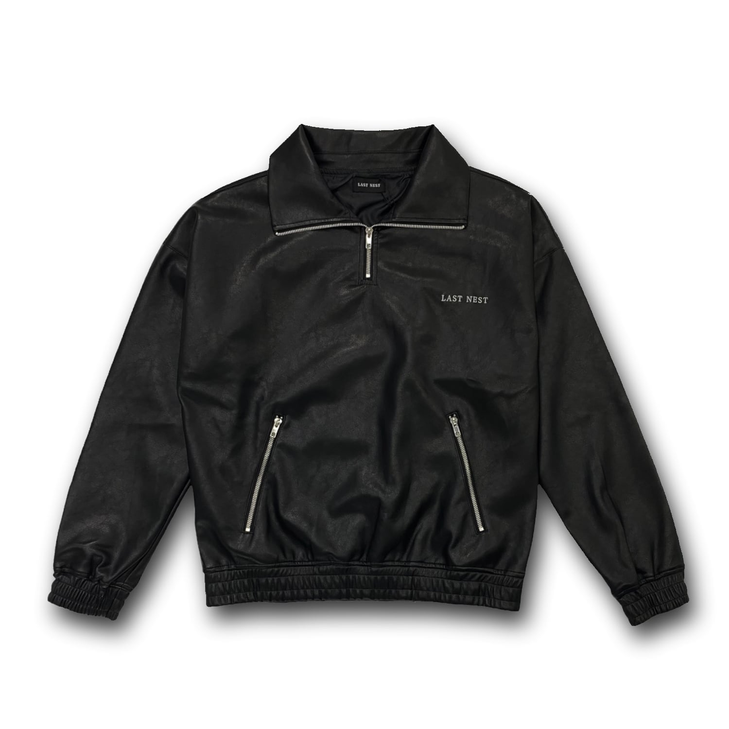 レザーハーフジャケット ☆最終値引☆ LAST NEST / LEATHER HALF ZIP 