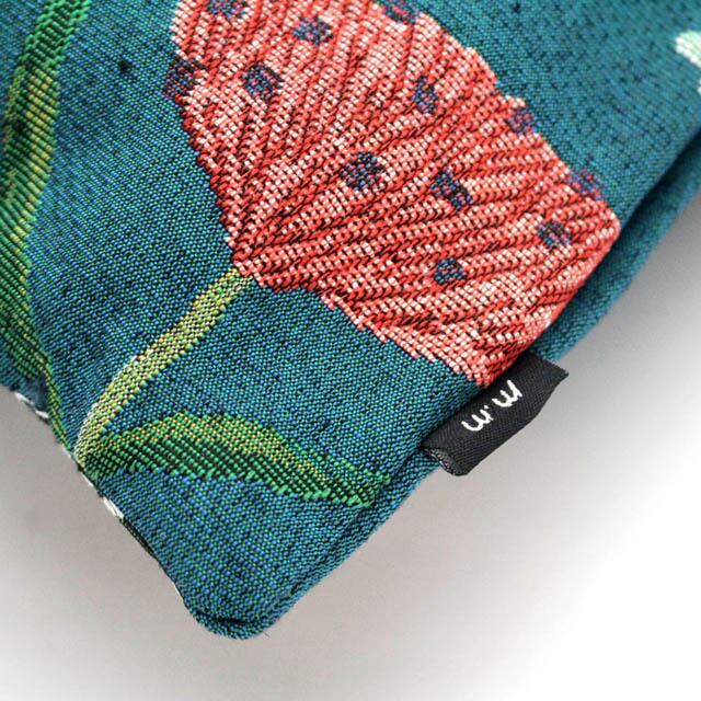 松尾ミユキ 花柄クッションカバー ゴブラン織 おしゃれ かわいい