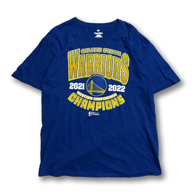 Golden State Warriors 【2021-2022 NBA Champions】 Printed T-Shirt. Fanatics