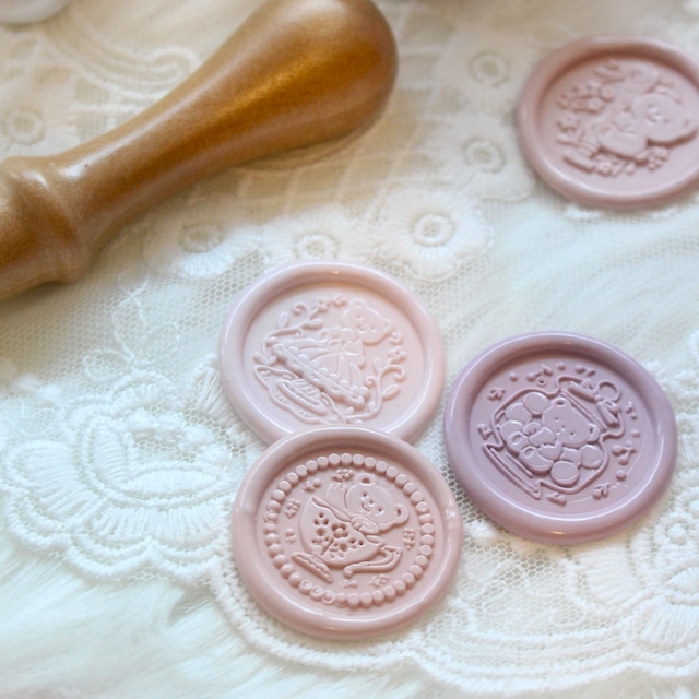 【cotolie.】Wax Seal Stamp │ ティーカップ【25mm】