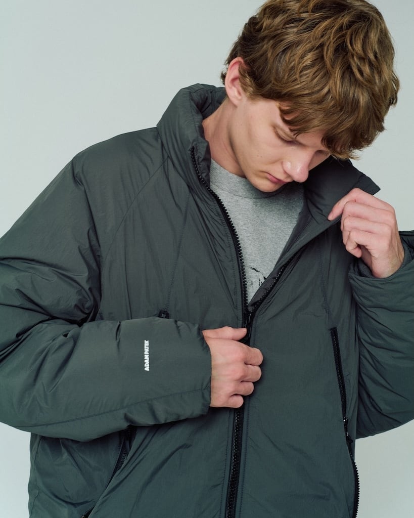 MMMM polyester coated down jacket (BLK) 23100M25 | DEPROID OFFICIAL EC