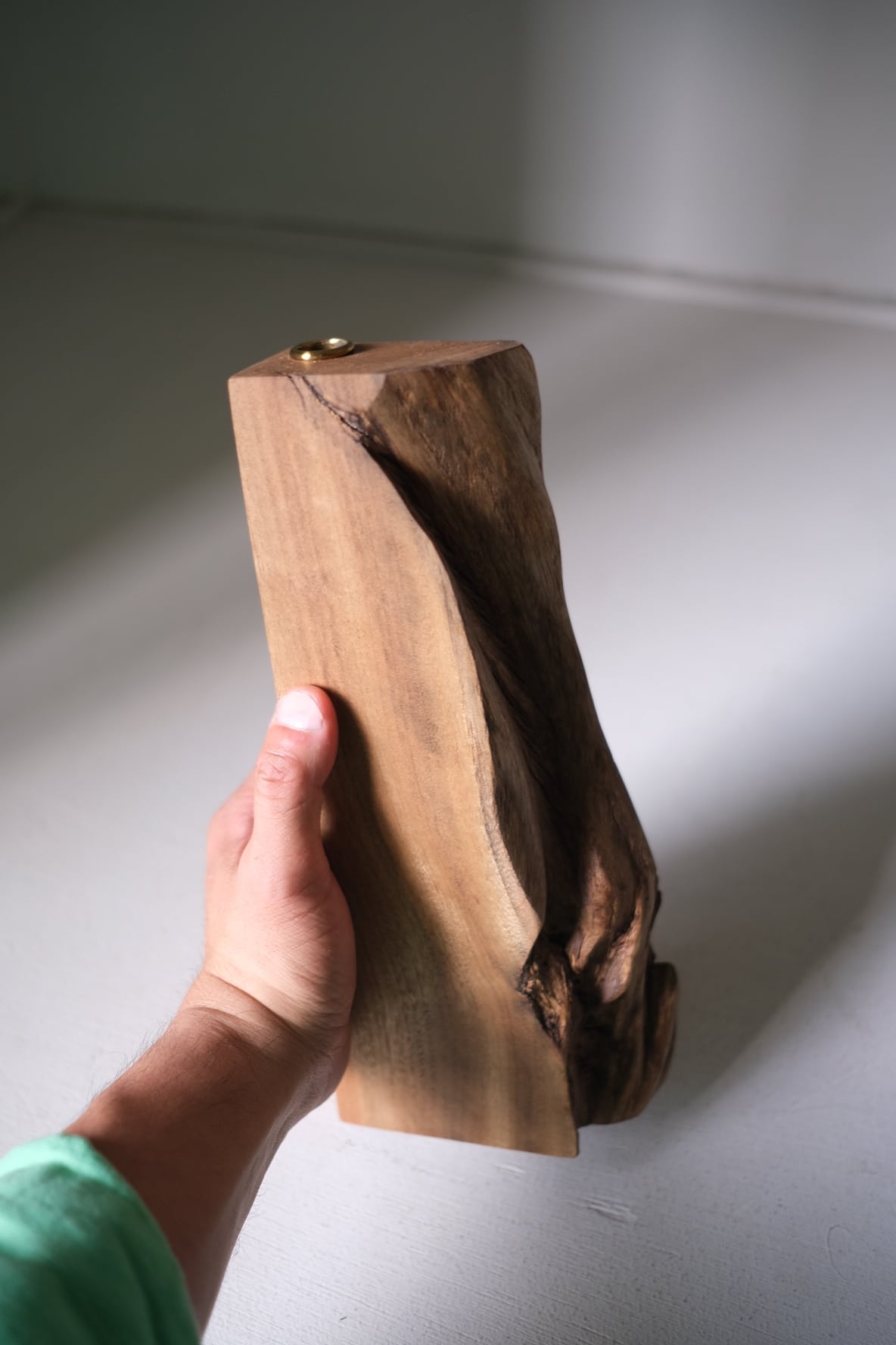 天然木瘤一輪挿し　ビンテージ 天然木 瘤 | Anonymous