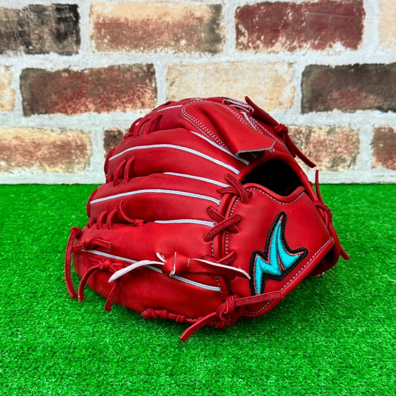 SNSで話題】No Limit ノーリミット 硬式投手用 KSR-01型 Dオレンジ