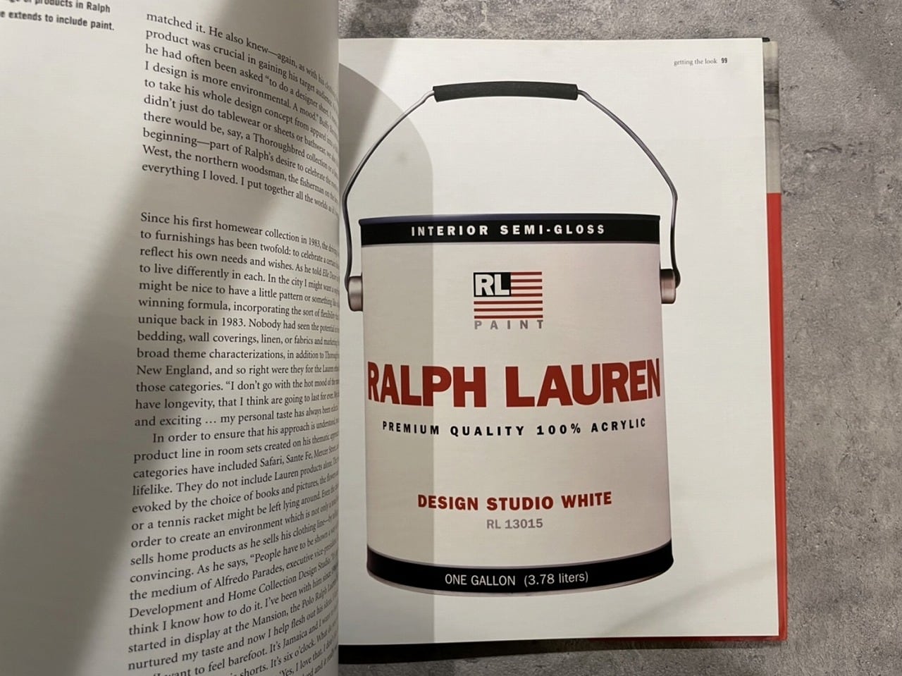 VF230】Ralph Lauren: The Man, the Vision, the Style /visual book