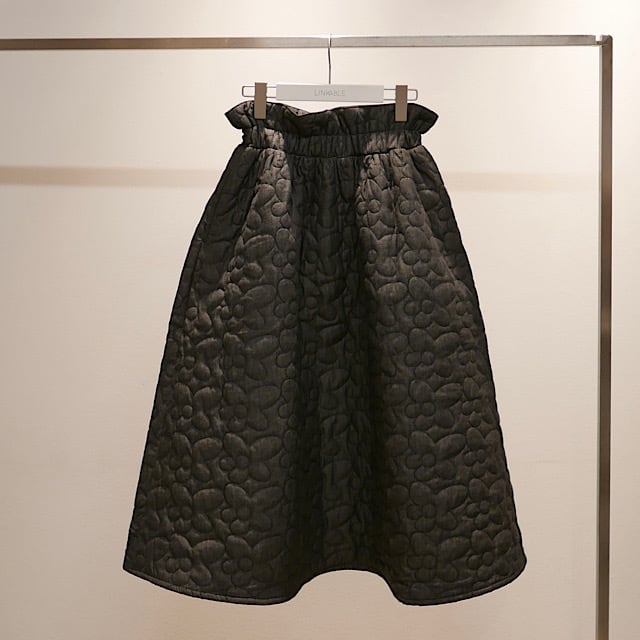 linkable キルトデニムスカート linkable キルトデニムスカート