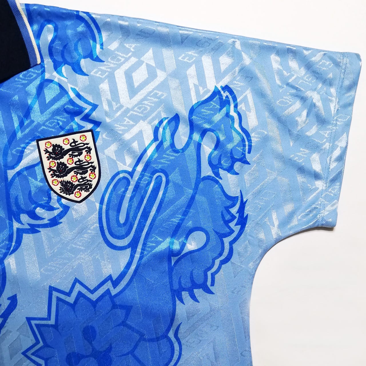 USED】イングランド代表 1992 Umbro サード半袖 ユニフォーム