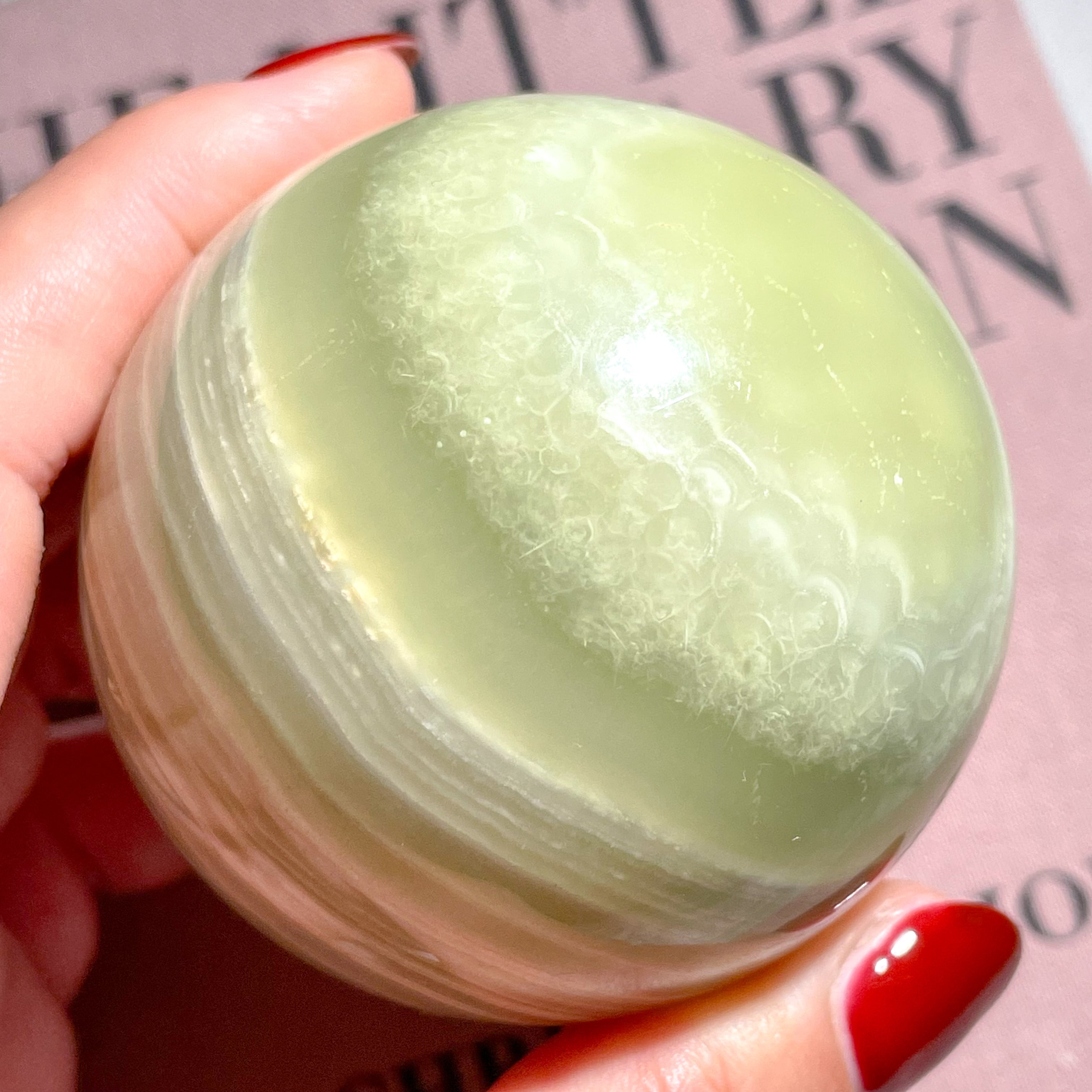 Afghanistan Jade Sphere ✧ アフガニスタンジェイド | FLUXY - 天然石