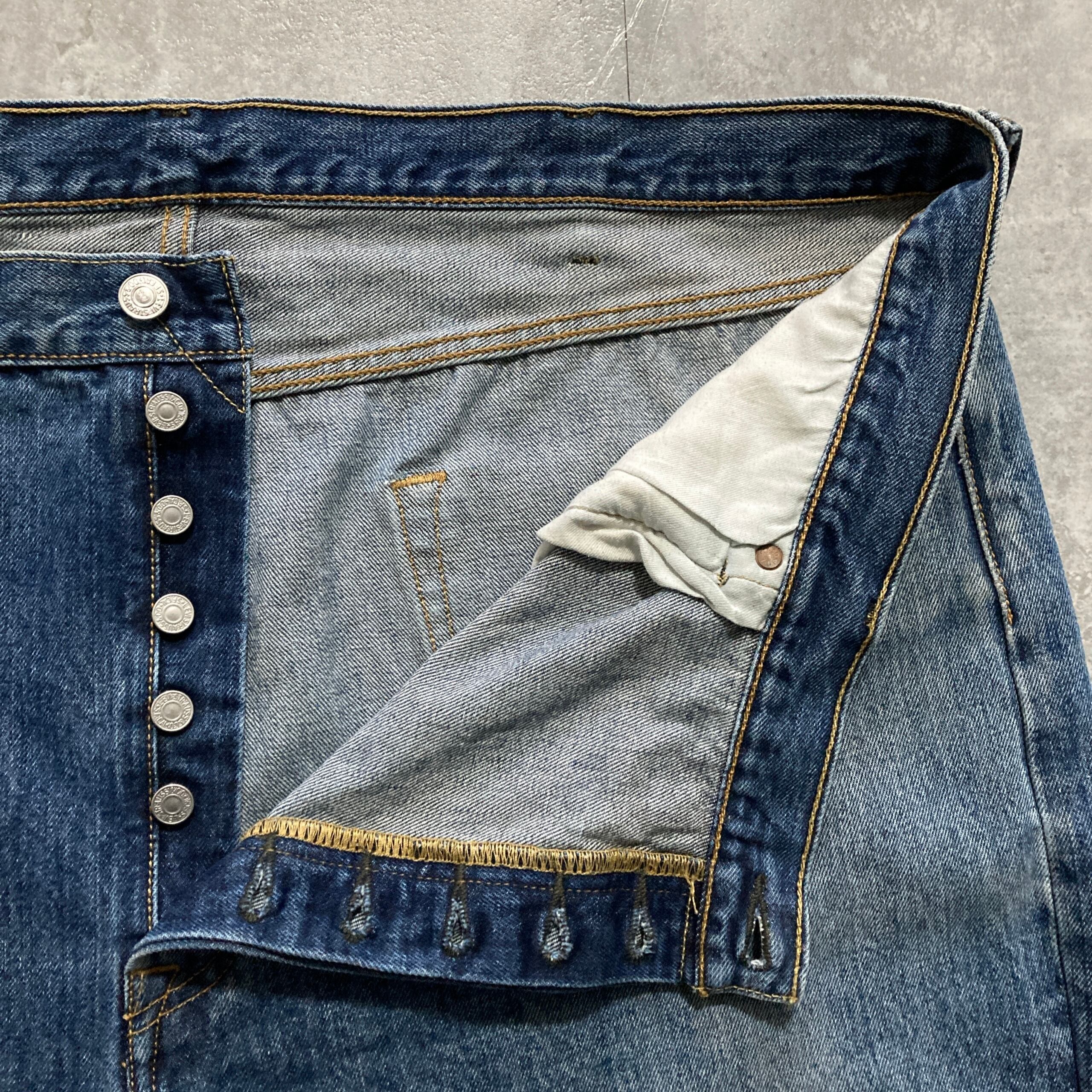 W46】Levis 501 リーバイス ボタンフライ ビッグサイズ リサイズ
