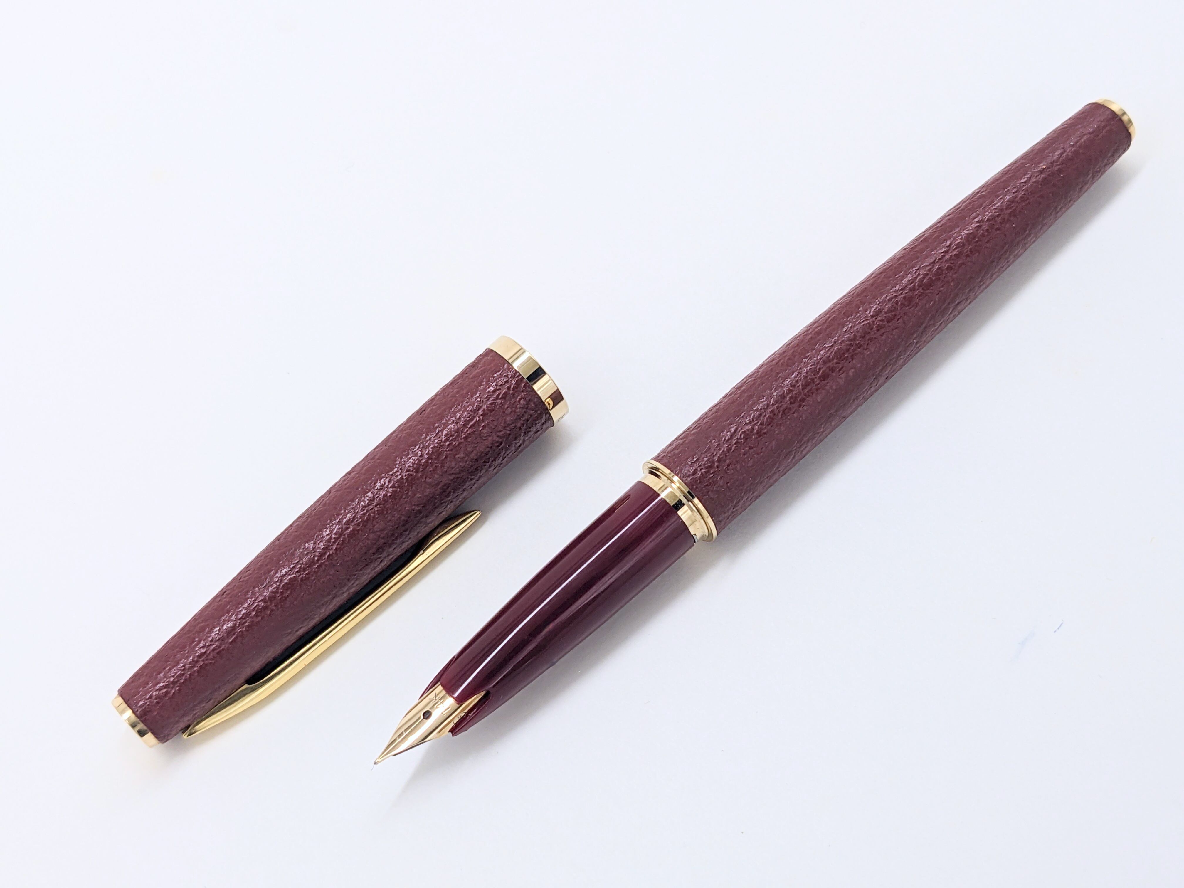 60s セーラー万年筆 レザー SAILOR （細字） 14K 03018 | 川口明弘の