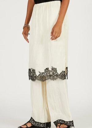 【26SS】PRANK PROJECT プランクプロジェクト / Trim Lace 2WAY Pants / パンツ