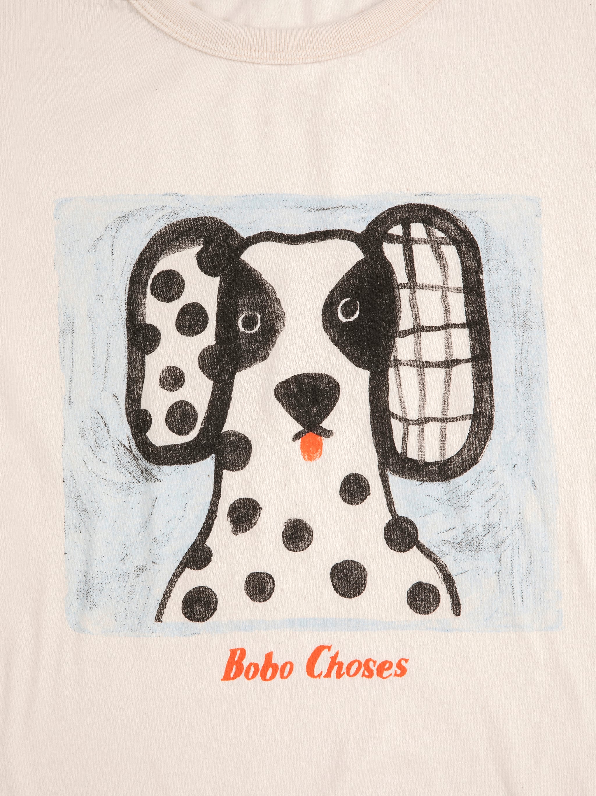 26SS】bobochoses(ボボショセス)Van Dog T-shirt(2-3y/4-5y/6-7y/8-9y