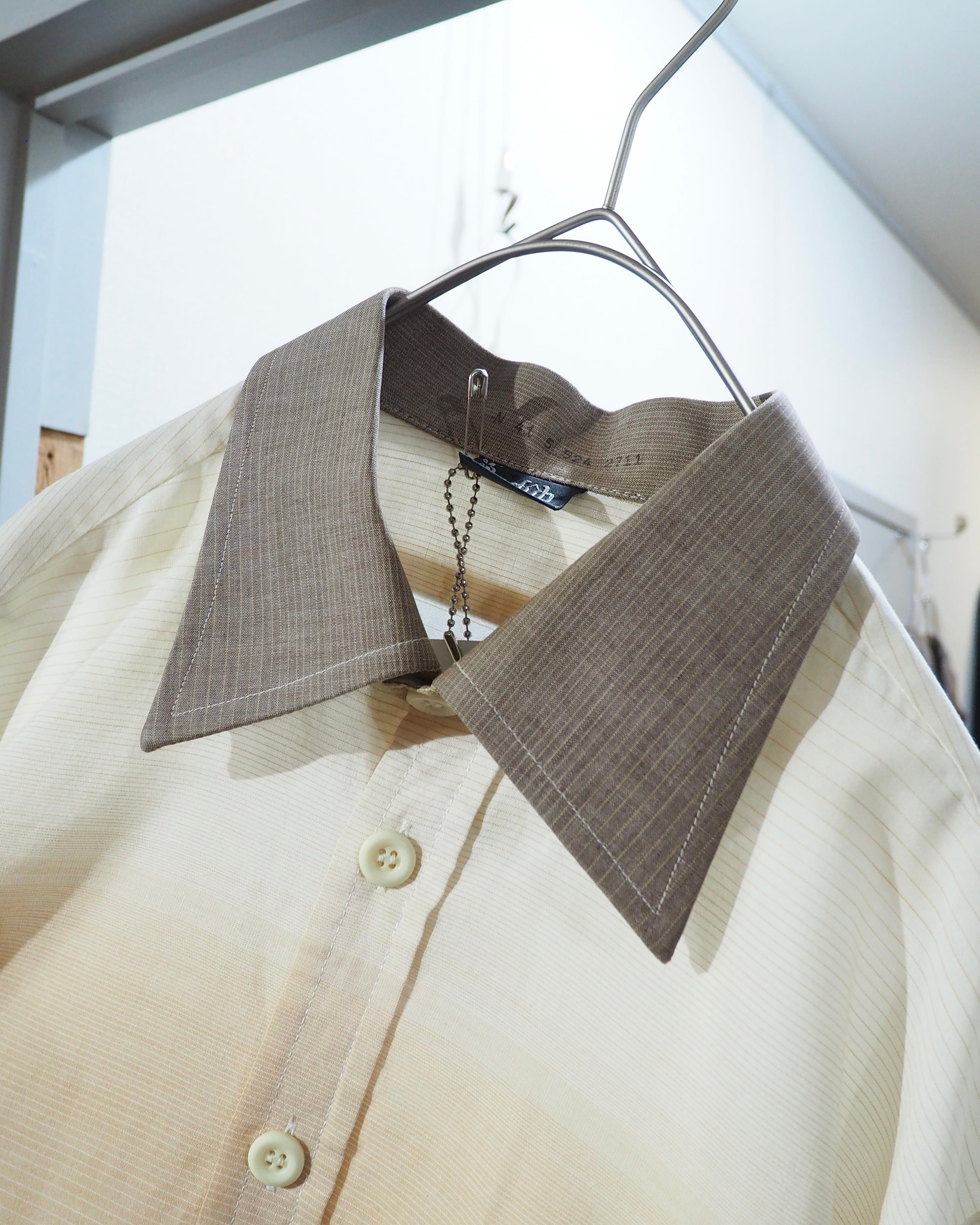 1980s " Ledub " Beautiful Gradation Color vintage loose Dress shirt